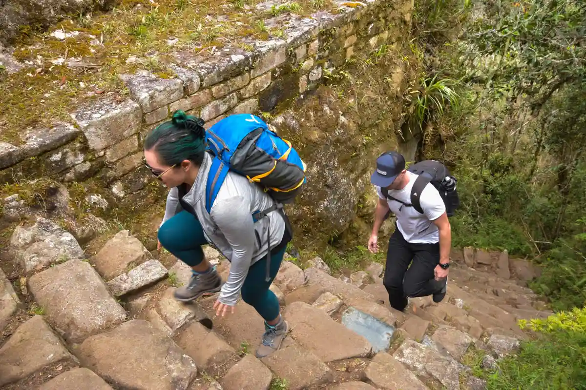 2 days inca trail with camping