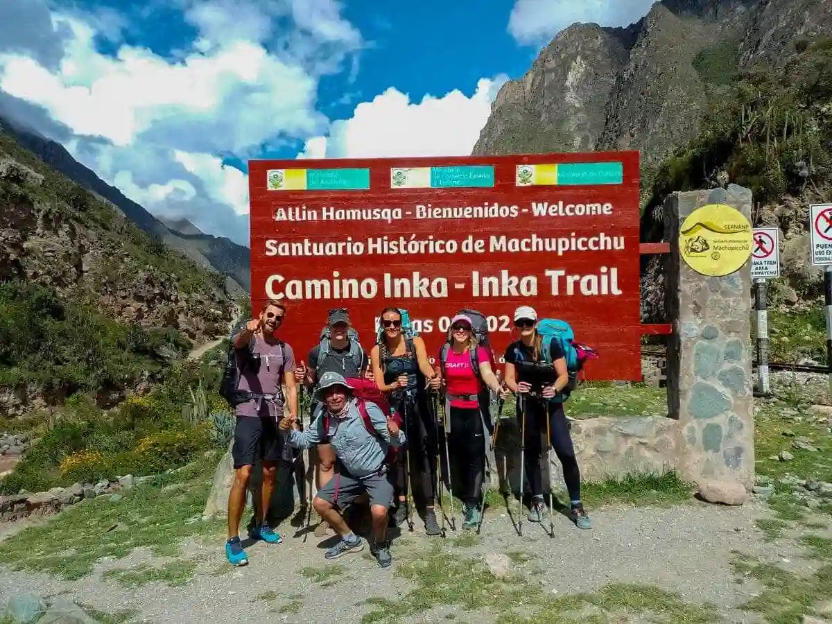 inca trail with camping 2 days tour