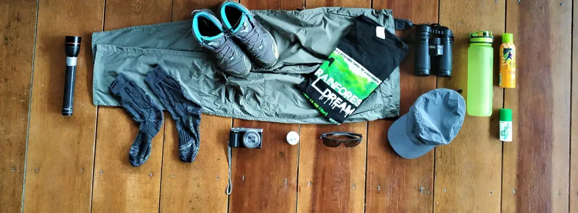 amazon rainforest packing list