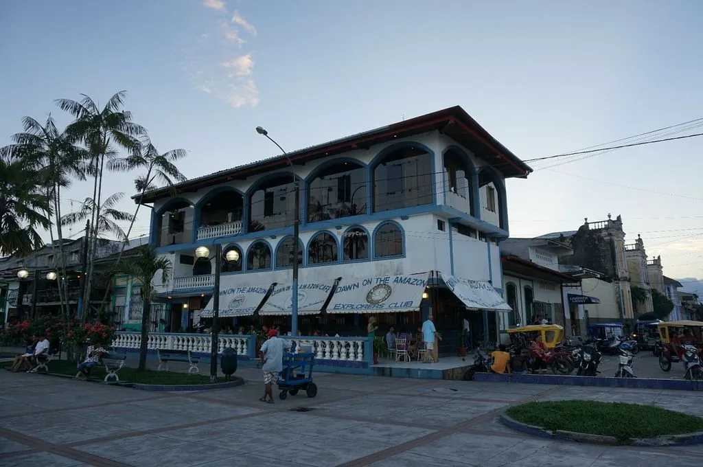 Dawn On The Amazon Cafe