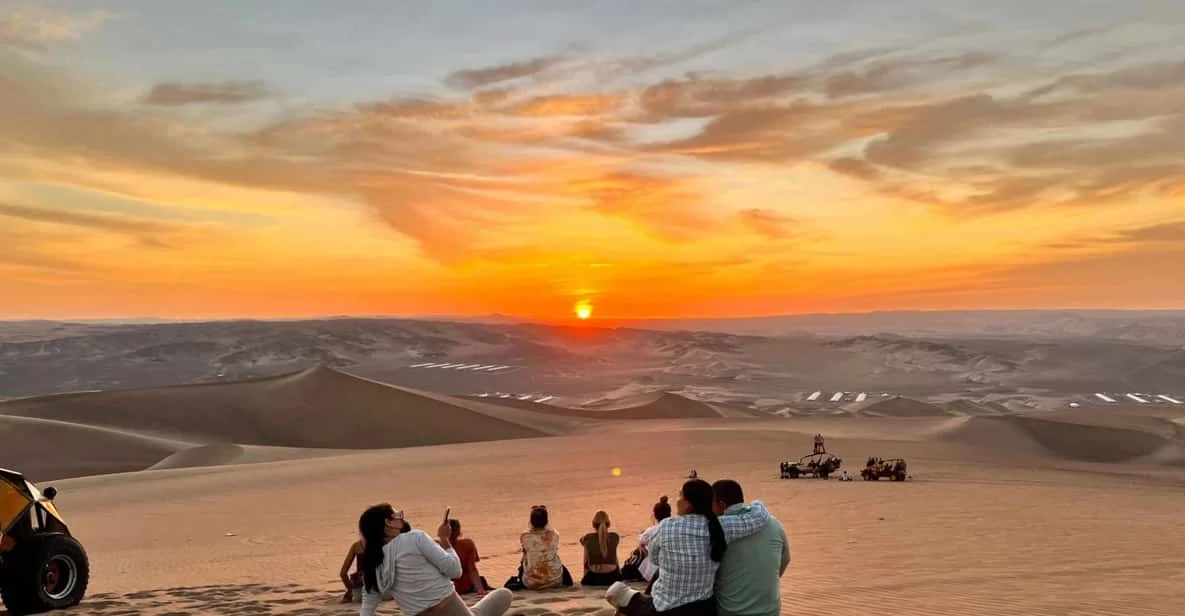 Huacachina Oasis sunset