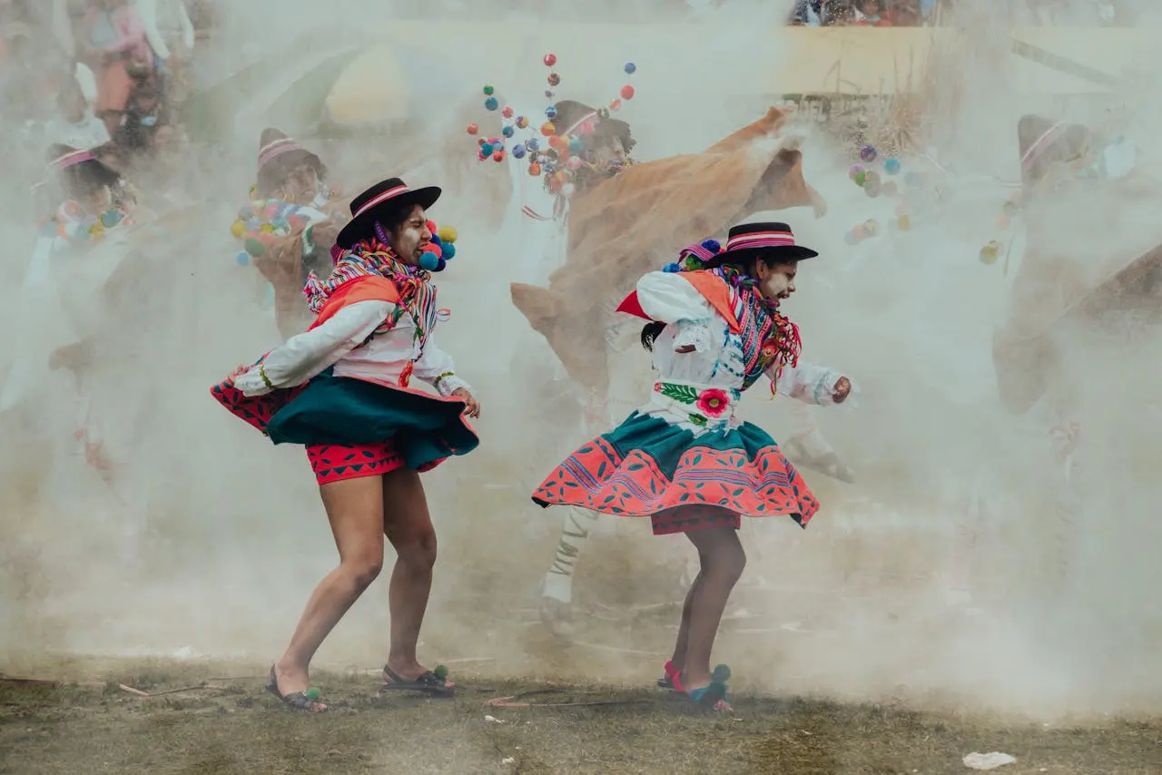 When are the carnivals celebrated in Peru