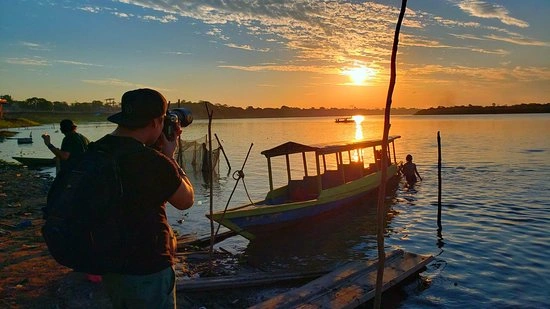 Yarinacocha Lagoon sunset