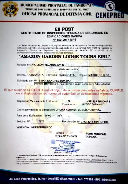 peru amazon garden lodge